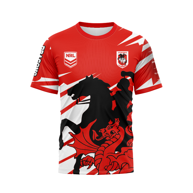 NRL St George Illawarra Dragons 2024 'FISHFINDER' Jersey