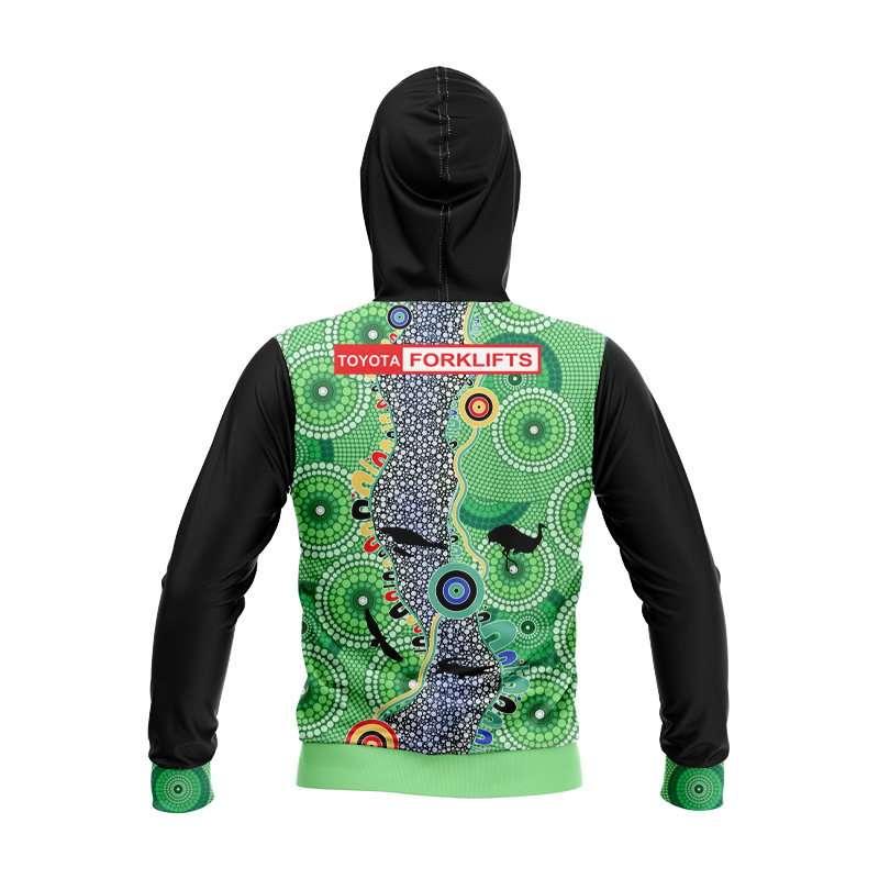 Kid's NRL Canberra Raiders 2024 Indigenous Hoodie
