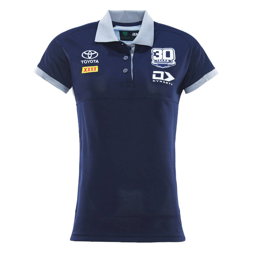Women's NRL North Queensland Cowboys 2025 Media Polo Shirt