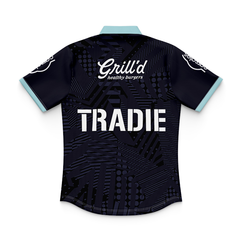 Kid's NRL Melbourne Storm 2024 Blue Training Polo Shirt