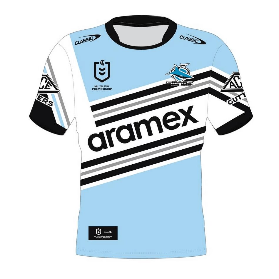 NRL Cronulla-Sutherland Sharks 2024 Heritage Jersey