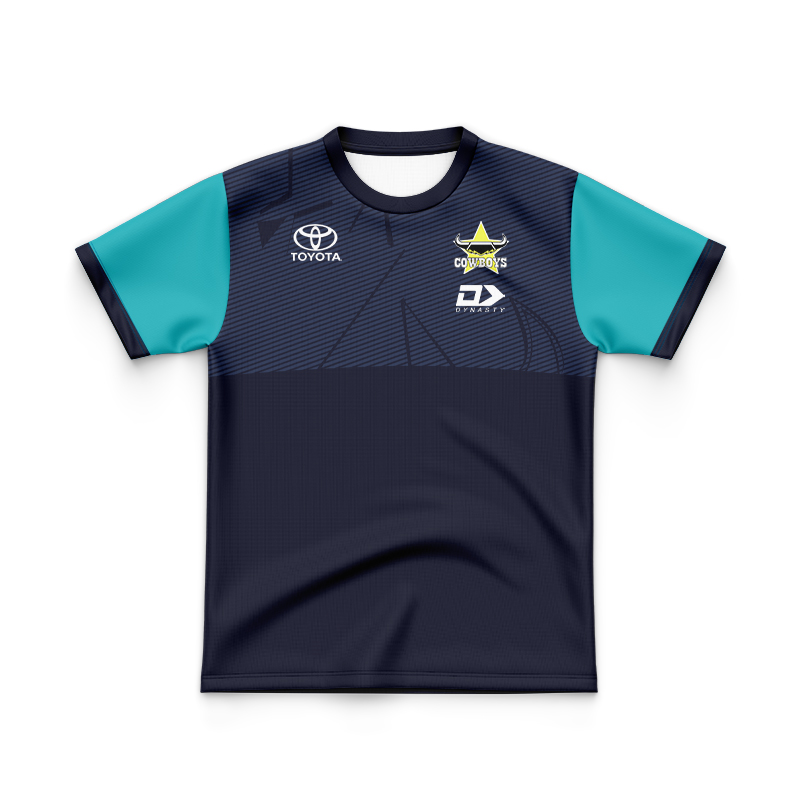 Kid's NRLW North Queensland Cowboys 2024 Media Jersey