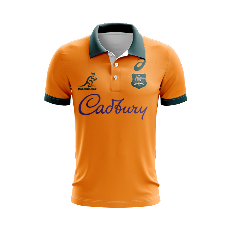 Australian Wallabies 2024 Home Polo Shirt