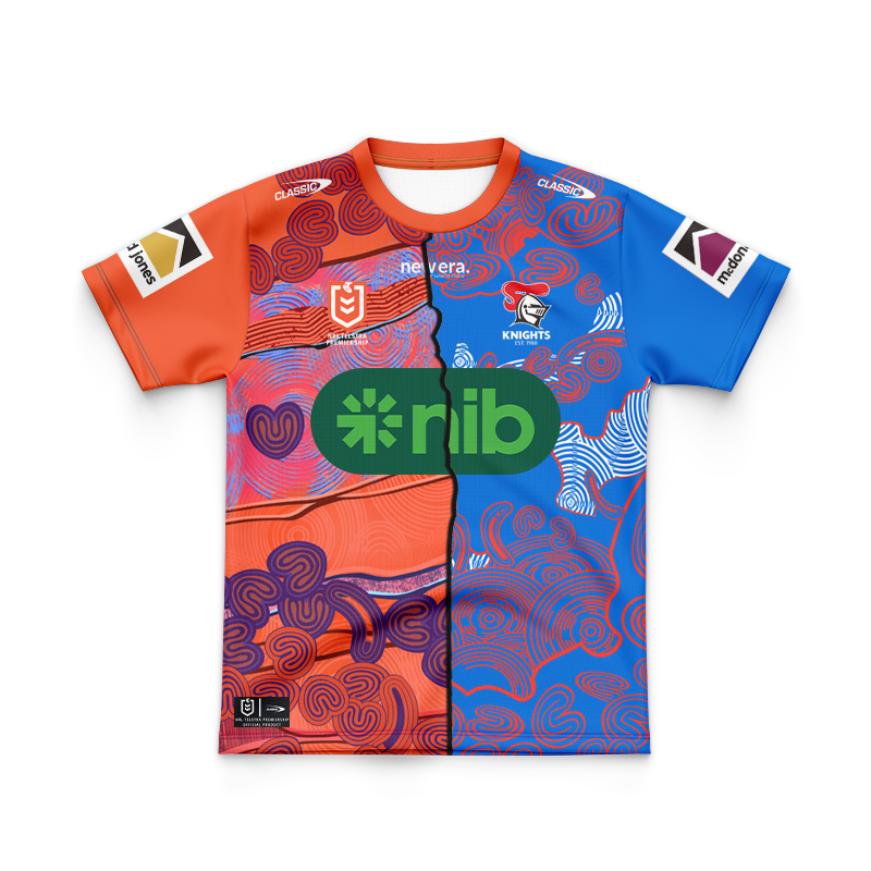 Kid's NRL Newcastle Knights 2024 Mix Jersey