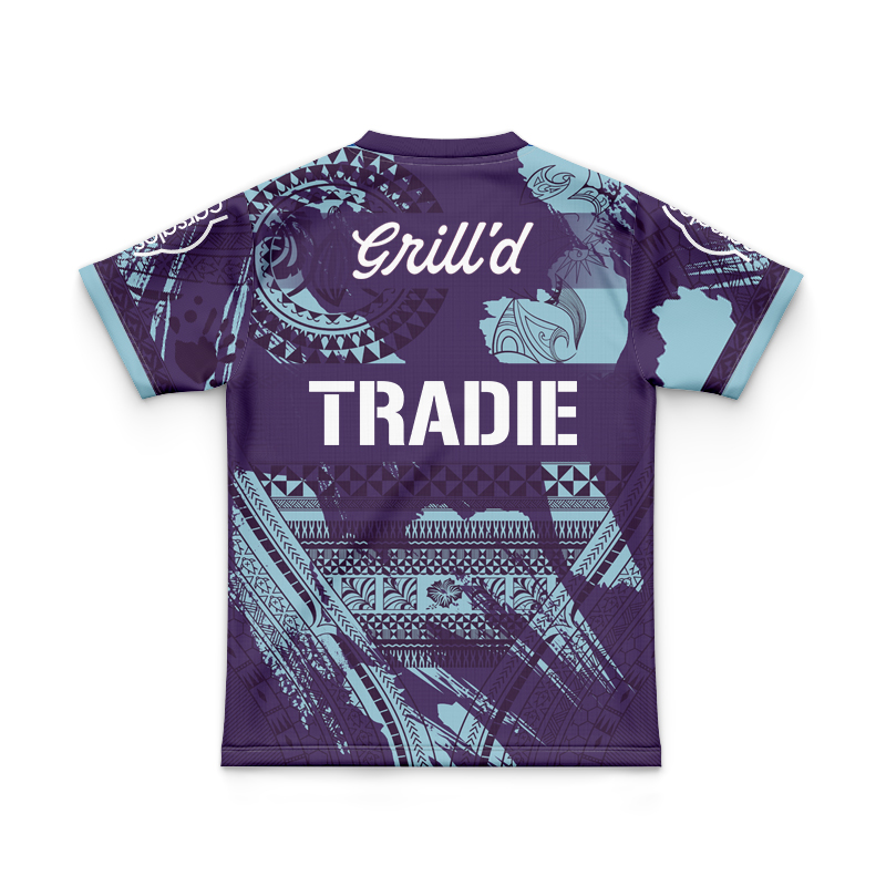 Kid's NRL Melbourne Storm 2024 Multicultural Jersey