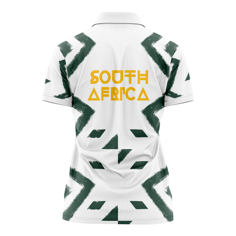 Women's South Africa Springboks 2024 Pre-Match Polo Shirt