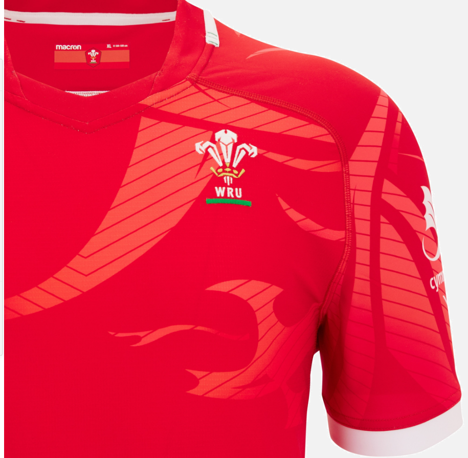 Wales Rugby 2022 Home Jersey