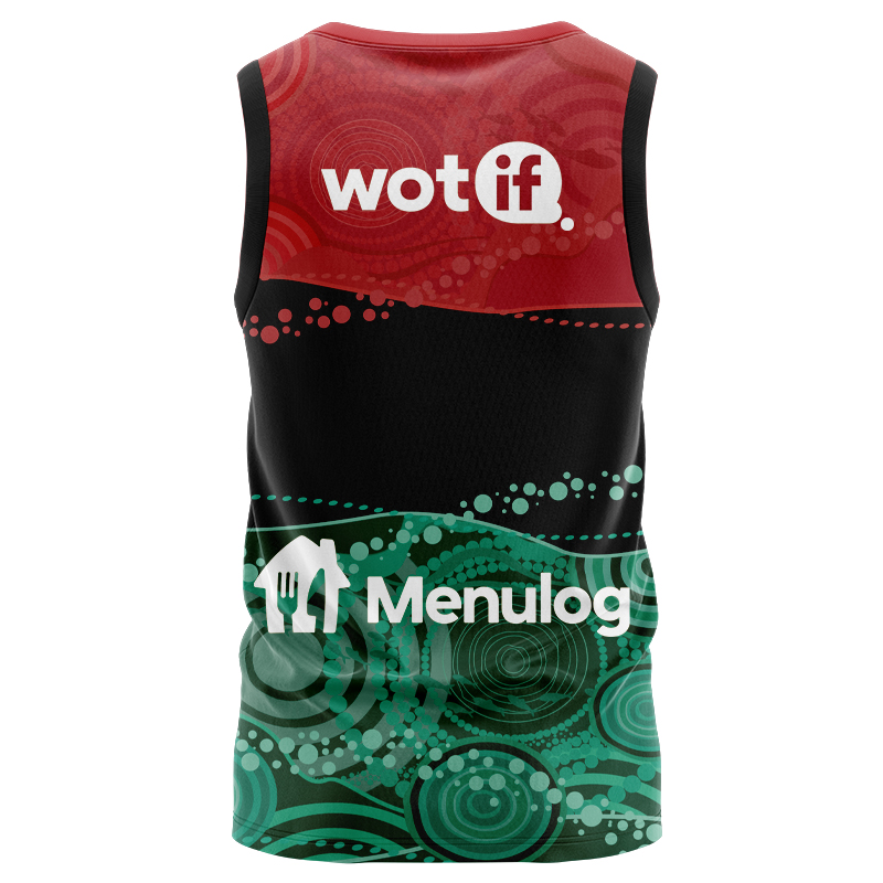 NRL South Sydney Rabbitohs 2024 Captains Run Singlet
