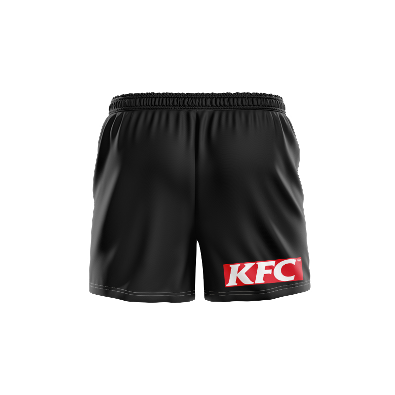 NRL Penrith Panthers 2024 Black Training Shorts