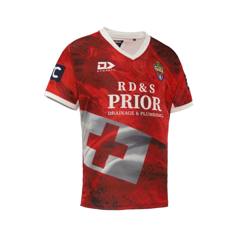 Tonga Rugby 2022 Home Jersey