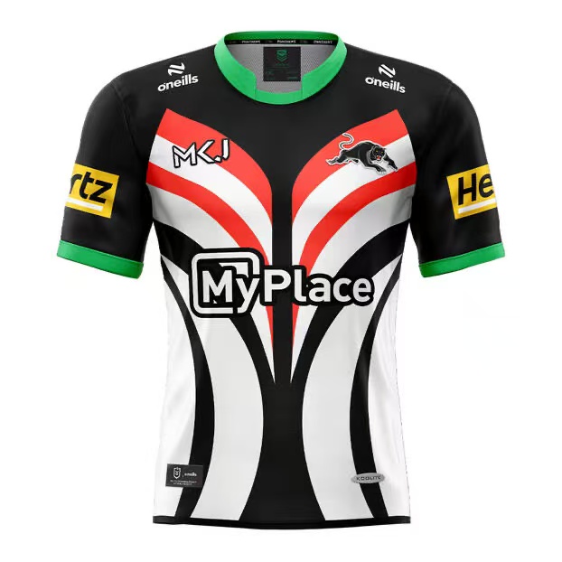 NRL Penrith Panthers 2025 Warm UP Jersey
