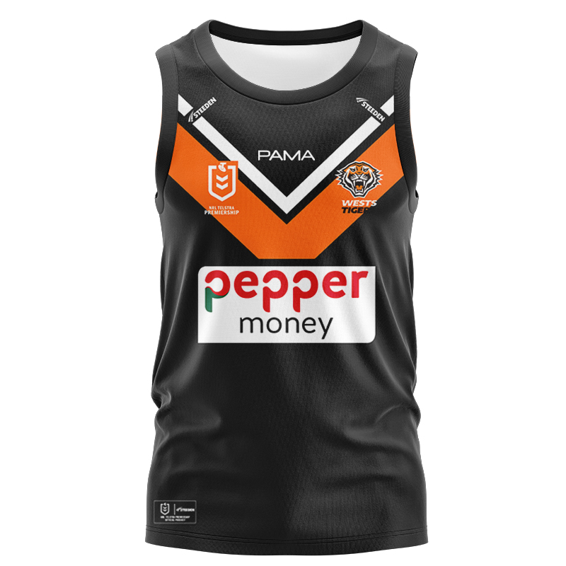 Wests Tigers 2025 Home Singlet