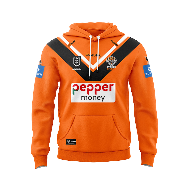 Wests Tigers 2025 Away Hoodie