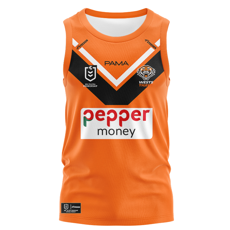 Wests Tigers 2025 Away Singlet