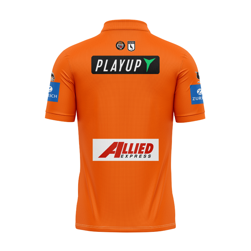 Wests Tigers 2025 Away Polo  Shirt