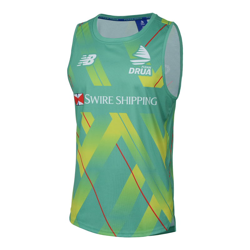 Fijian Drua 2025 Training Singlet Green