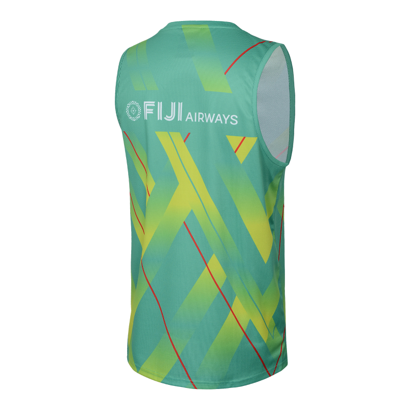 Fijian Drua 2025 Training Singlet Green