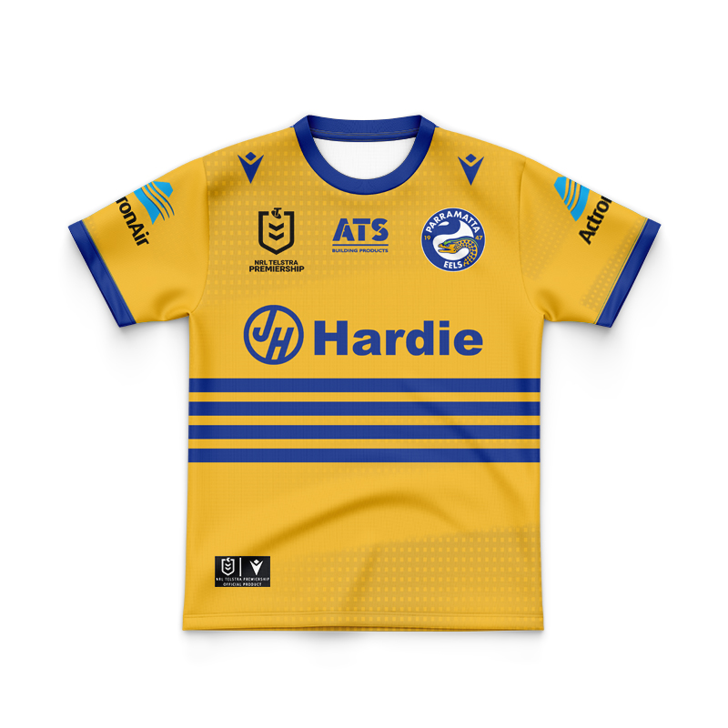 Kid's NRL Parramatta Eels 2025 Away Jersey