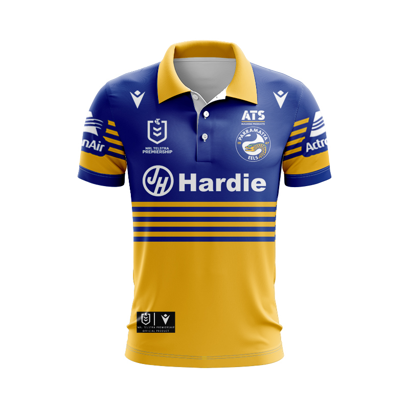 NRL Parramatta Eels 2025 Heritage Polo Shirt