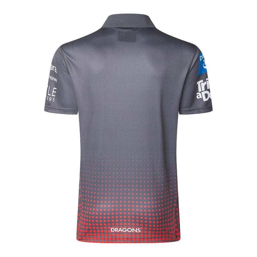 NRL St George Illawarra Dragons 2025 Men's Team Polo Shirt