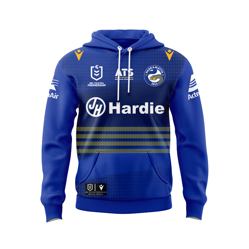 NRL Parramatta Eels 2025 Home Sport Hoodie