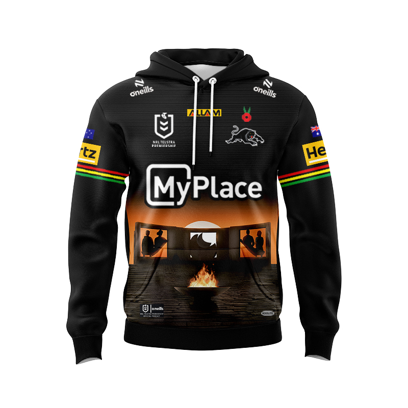 NRL Penrith Panthers 2025 Indigenous Hoodie