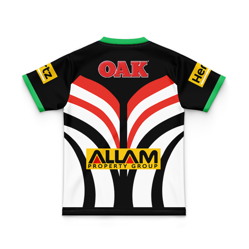 Kid's NRL Penrith Panthers 2025 Warm UP Jersey