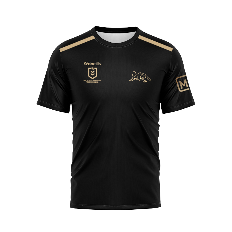 NRL Penrith Panthers 2025 Training Black Jersey