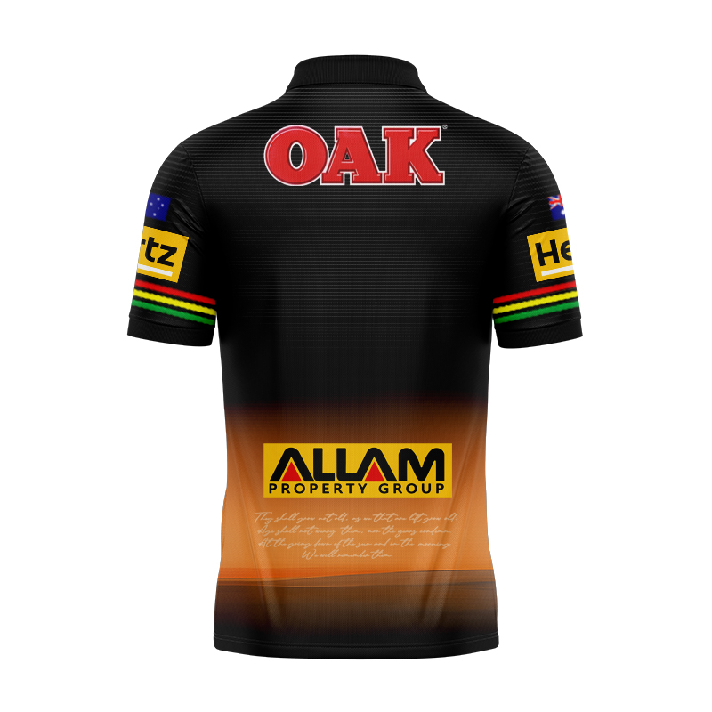 NRL Penrith Panthers 2025 Indigenous Polo Shirt