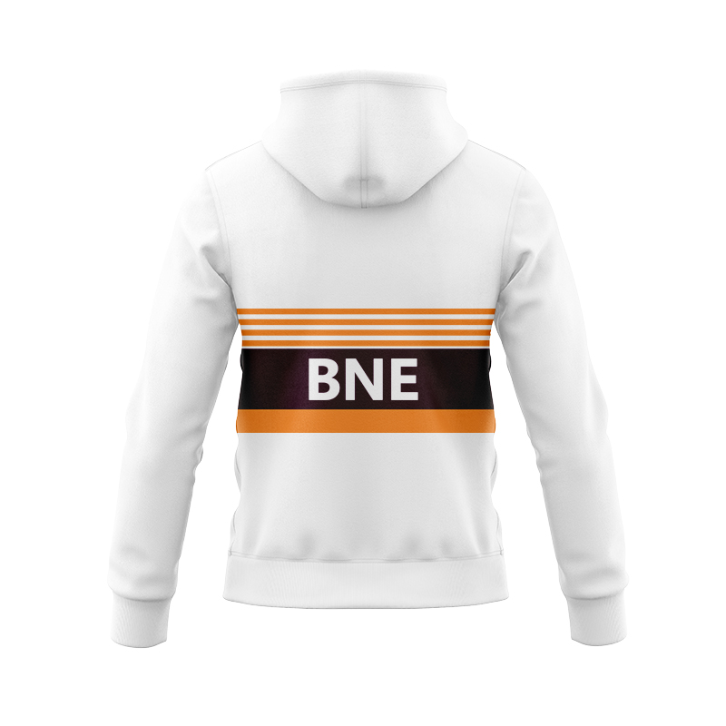 NRL Brisbane Broncos 2025 Mens Run Out Zipper Hoodie