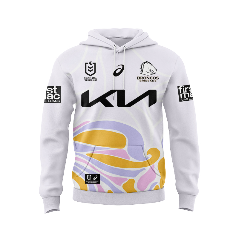 NRL Brisbane Broncos 2025 Alternate Sport Hoodie