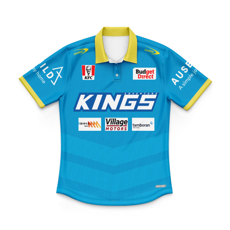 Kid's NRL Dolphins 2025 Teal Training Polo Jersey