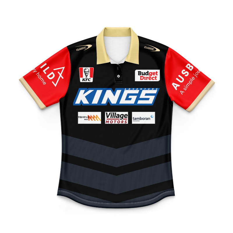 Kid's NRL Dolphins 2025 Coaches Training Polo Jersey