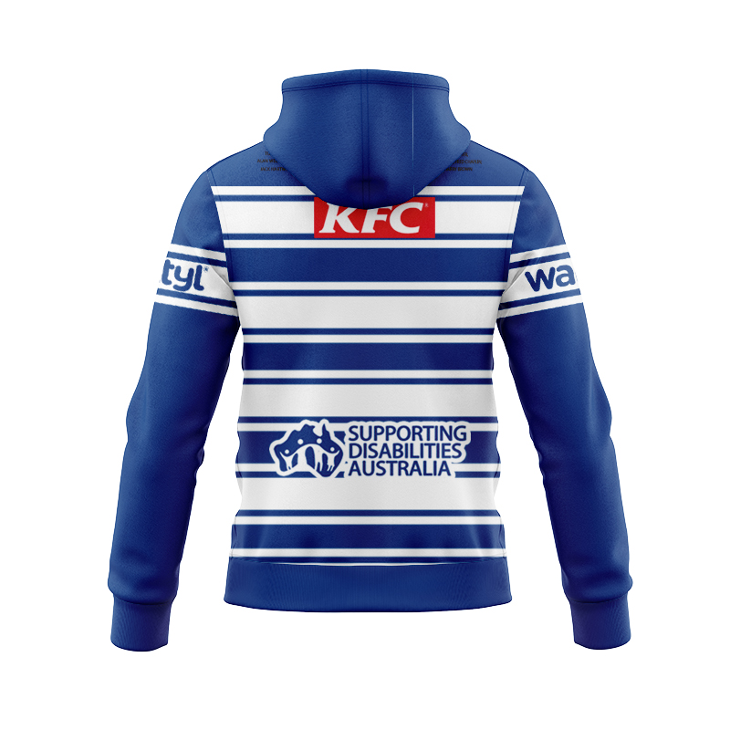 NRL Canterbury-Bankstown Bulldogs 1935 Zipper Hoodie