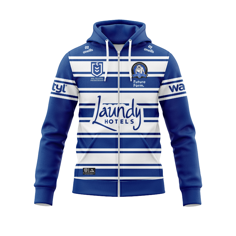 NRL Canterbury-Bankstown Bulldogs 1935 Zipper Hoodie