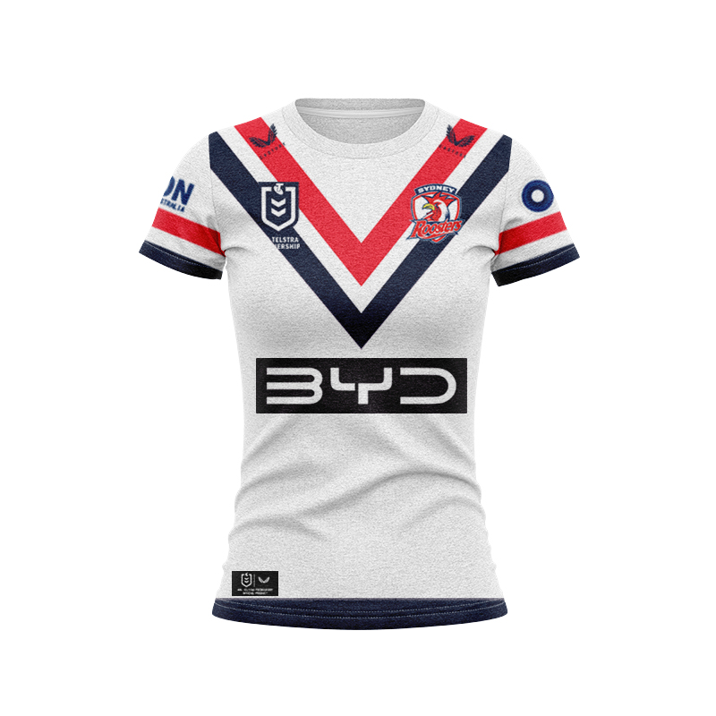 Women's NRL Sydney Roosters 2025 Away Jersey