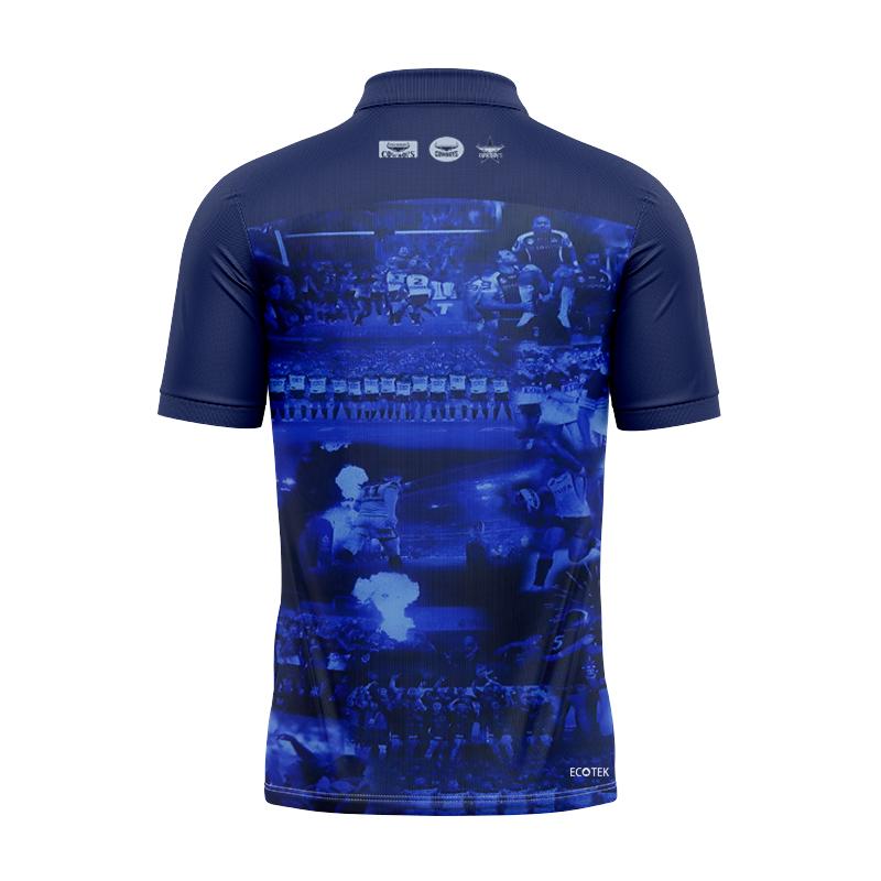 NRL North Queensland Cowboys 2025 Warm Up Polo Shirt