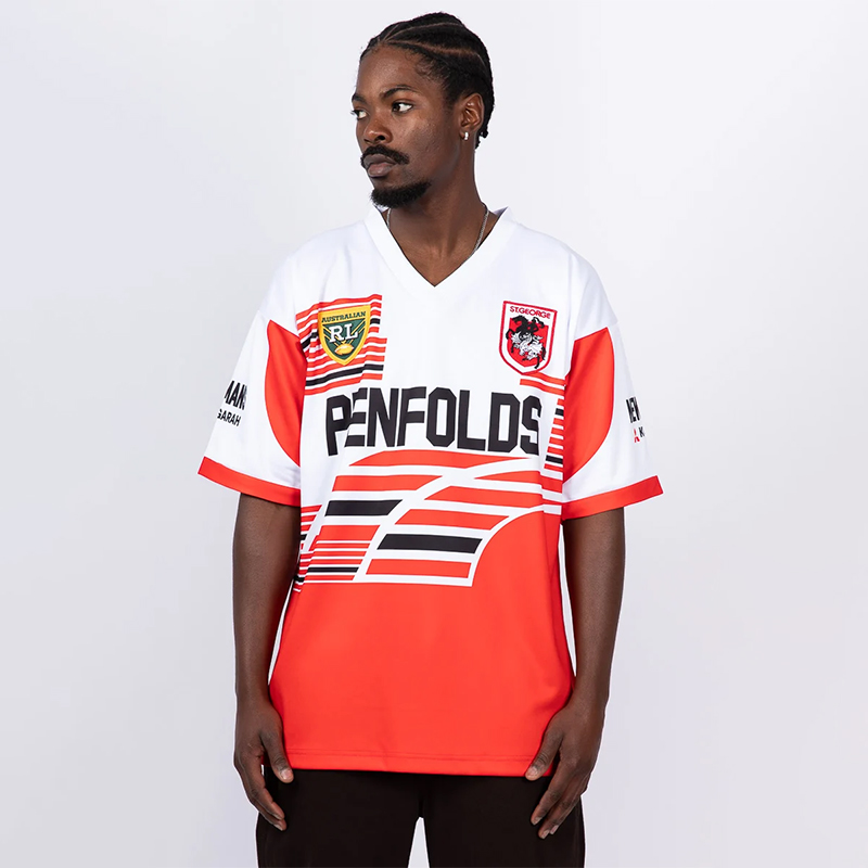 NRL St George Illawarra Dragons 1995 Alternate World Sevens Retro Jersey