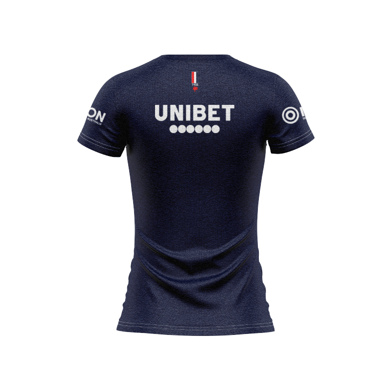 Women's NRL Sydney Roosters 2025 Castore Navy Training Jersey