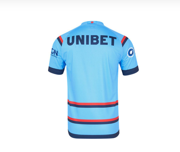 NRL Sydney Roosters 2025 Castore Blue Training Jersey