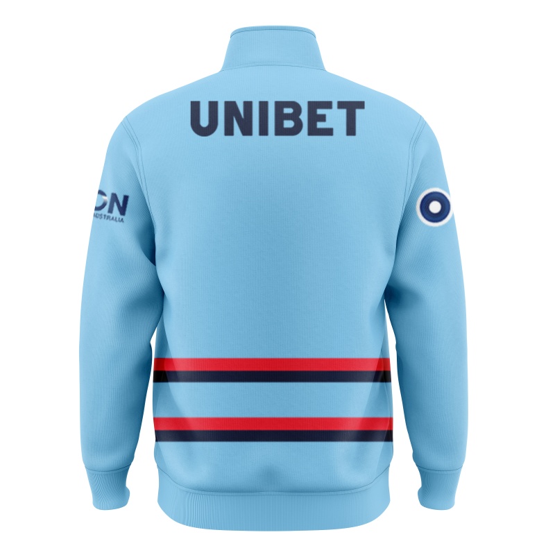 NRL Sydney Roosters 2025 Castore Blue Training Jacket