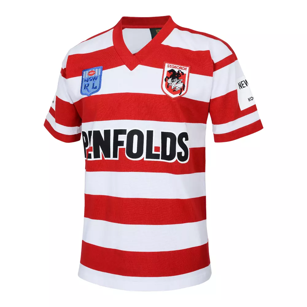 NRL St George Illawarra Dragons 1992 Retro Jersey