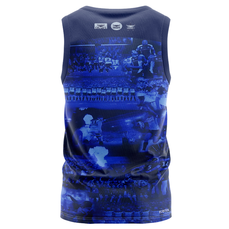 NRL North Queensland Cowboys 2025 Warm Up Singlet