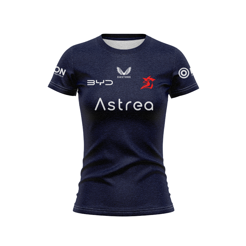 Women's NRL Sydney Roosters 2025 Castore Navy Training Jersey