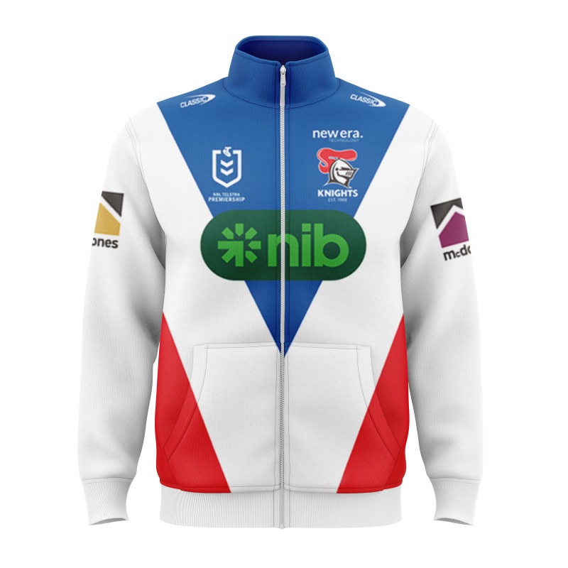 NRL Newcastle Knights 2025 Away Jacket