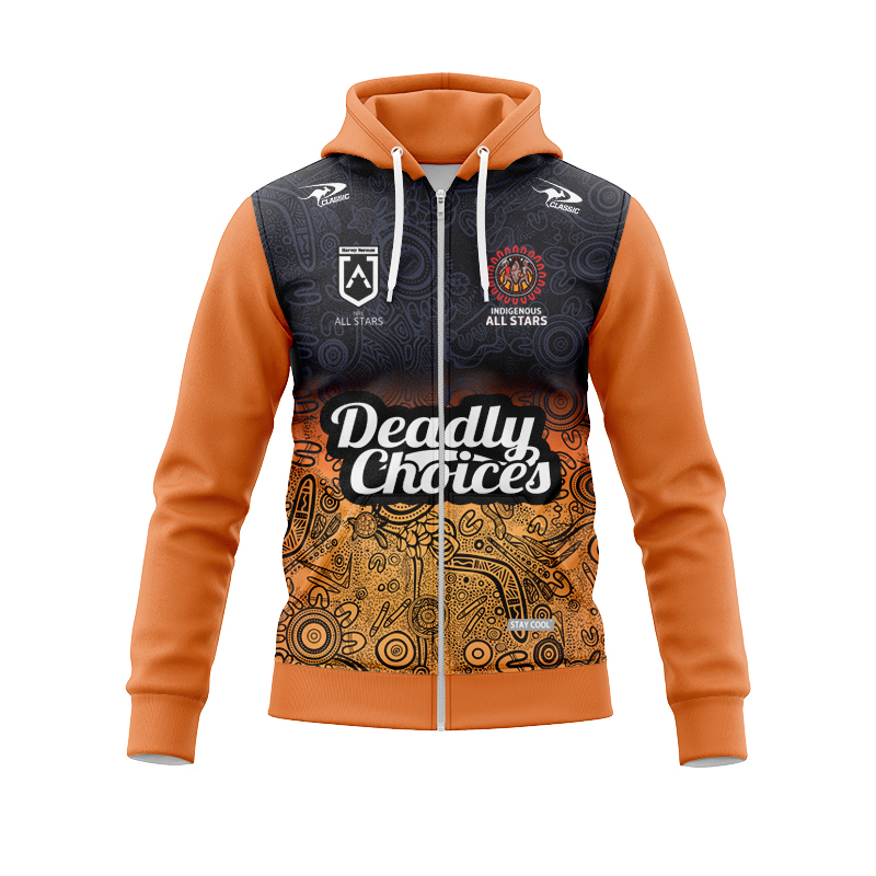 Indigenous All Stars 2025-2026 Training Zipper Hoodie