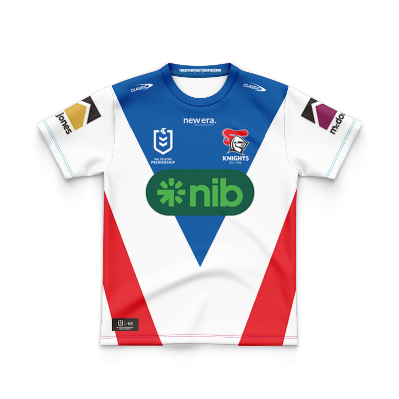 Kid's NRL Newcastle Knights 2025 Away Jersey