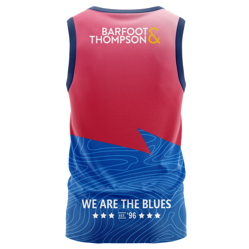 Auckland Blues Super Rugby 2025 Training Singlet