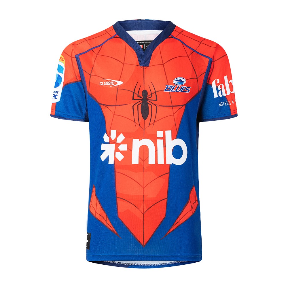 Auckland Blues Super Rugby 2025 Marvel Jersey