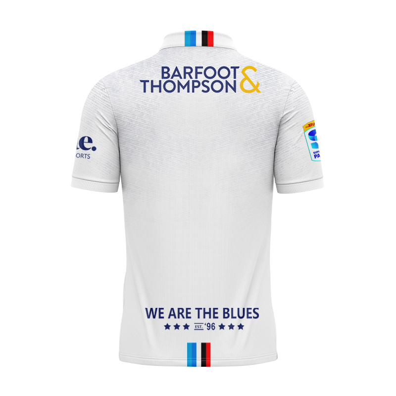 Auckland Blues Super Rugby 2025 Away Polo Shirt